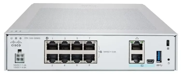 Các cổng kết nối của Cisco Firepower FPR1010-ASA-K9