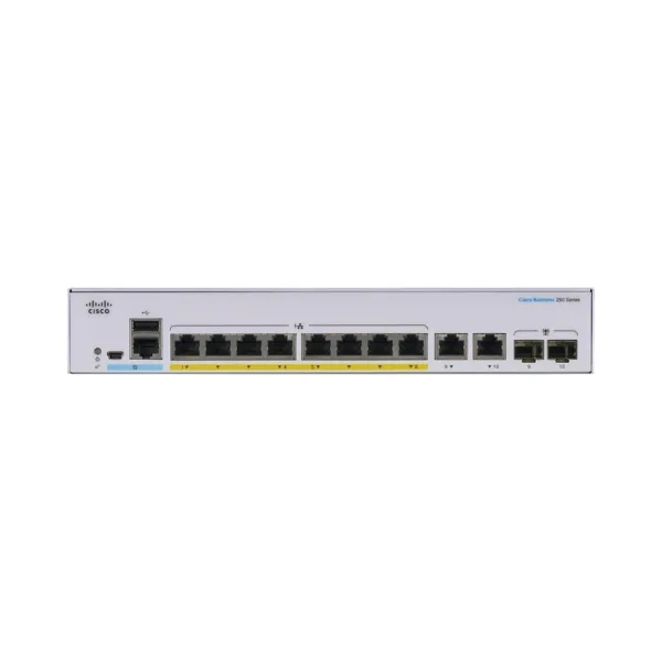Switch Cisco CBS250-8FP-E-2G-EU