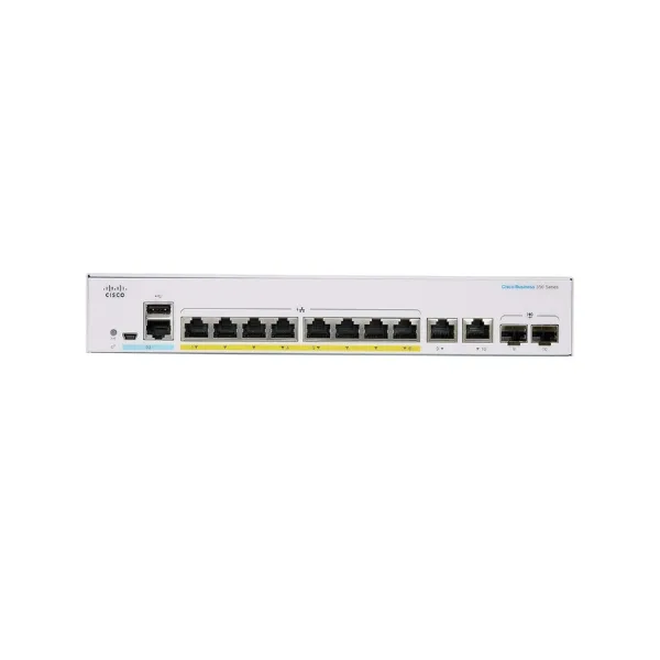 Switch Cisco CBS350-8FP-2G-EU