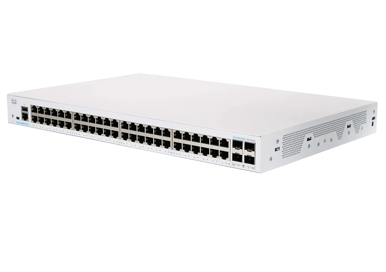 Switch Cisco CBS350-48T-4G-EU với 48 x cổng 1G và 4 Cổng uplink 1G SFP