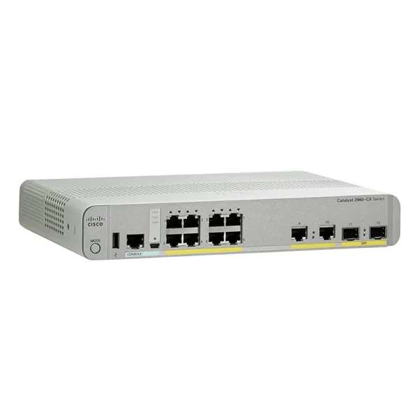 Switch Cisco WS-C2960CX-8TC-L