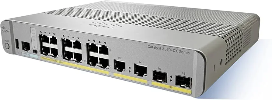 giới thiệu Switch Cisco WS-C3560CX-8PC-S
