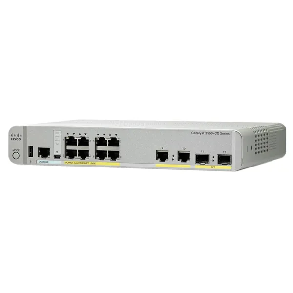 Switch Cisco WS-C3560CX-8PC-S