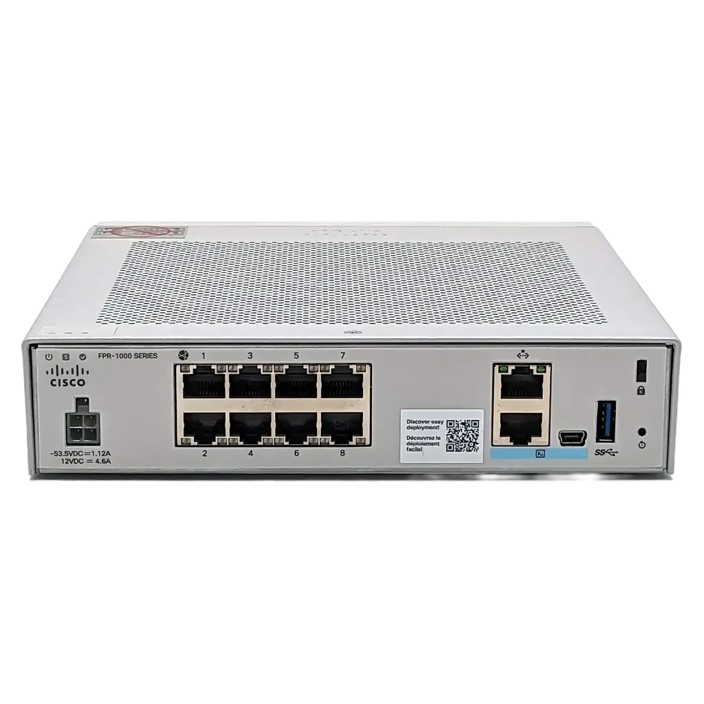 Thiết bị tường lửa Cisco FPR1010E-NGFW-K9