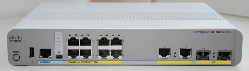 giới thiệu về Cisco WS-C2960CX-8PC-L